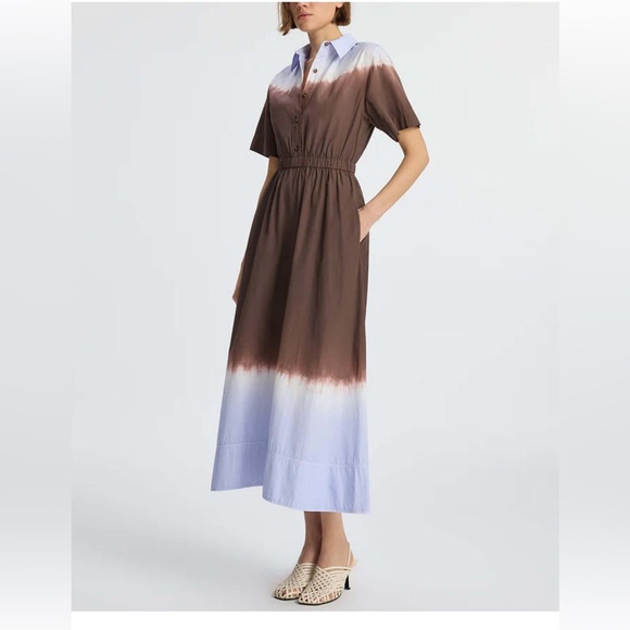 A.L.C. DEMI DIP DYE SHIRT DRESS‎ Sz 10 - Picture 8 of 8